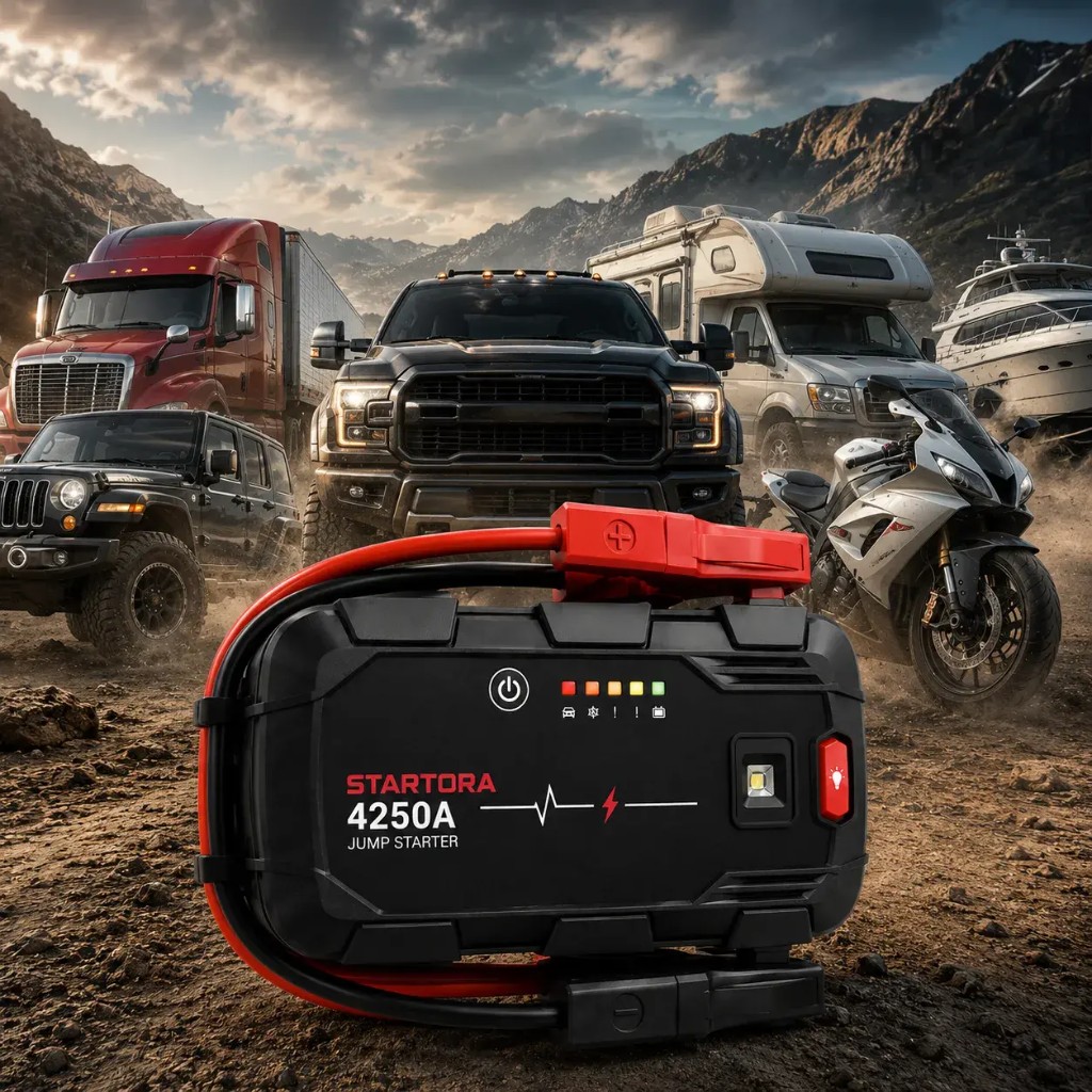 Startora™ 4250A — πραγματική ισχύς για εκκίνηση κινητήρα